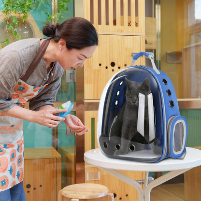 Bubble Carrier Bag for Small Pets, Airline Approved, Travel Carrier, Outdoor Use 